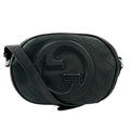 Gucci Shoulder Bag Black Blanc