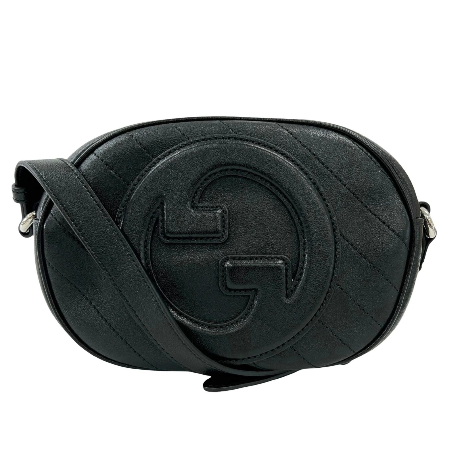 Gucci Shoulder Bag Black Blanc