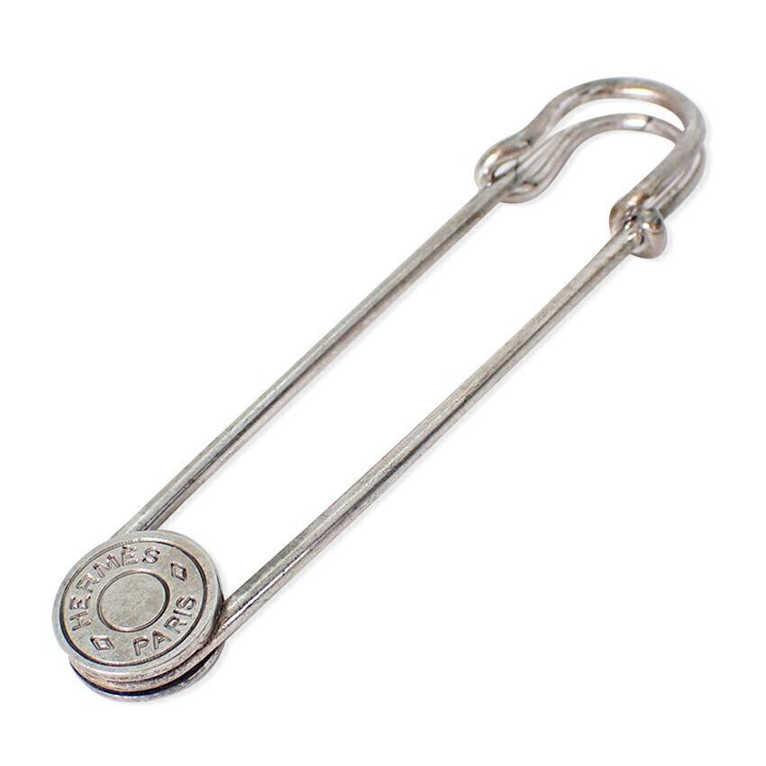 Hermes Series Silver Brooch