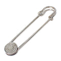 Hermes Series Silver Brooch