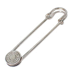 Hermes Series Silver Brooch