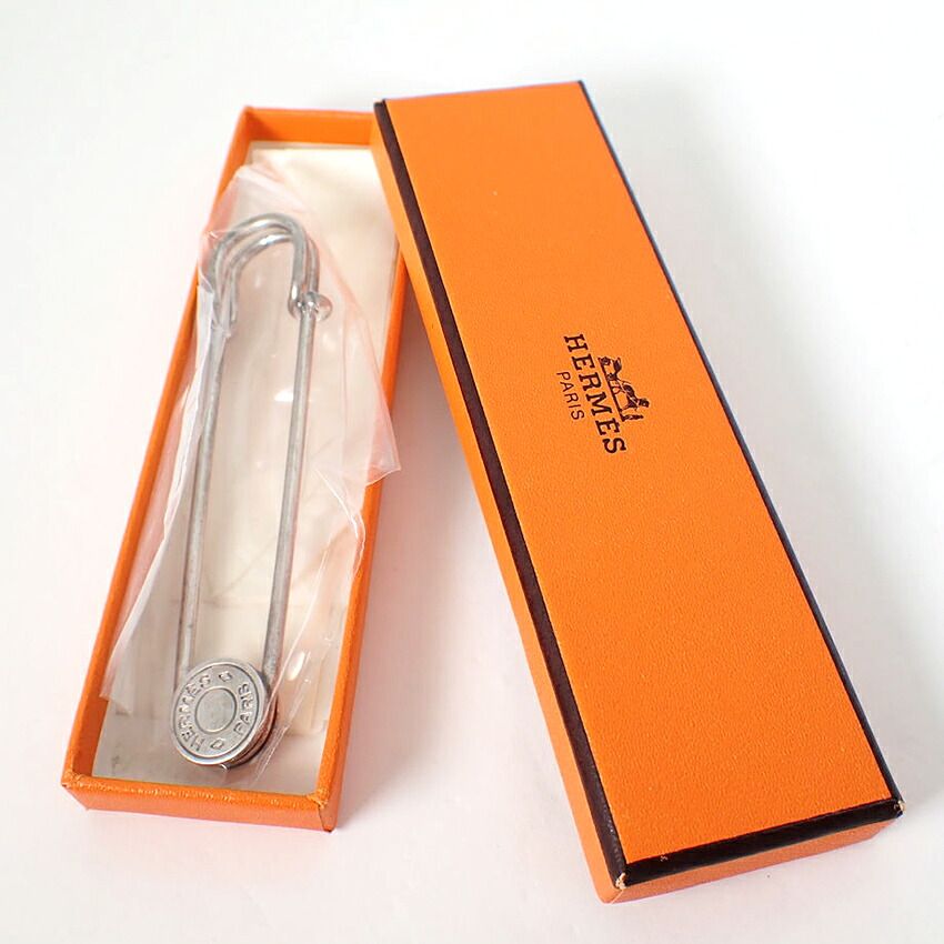 Hermes Series Silver Brooch