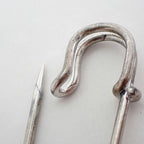 Hermes Series Silver Brooch