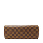 Louis Vuitton Bag Handbag Damier Canvas Triana Brown Handle Adult Outing