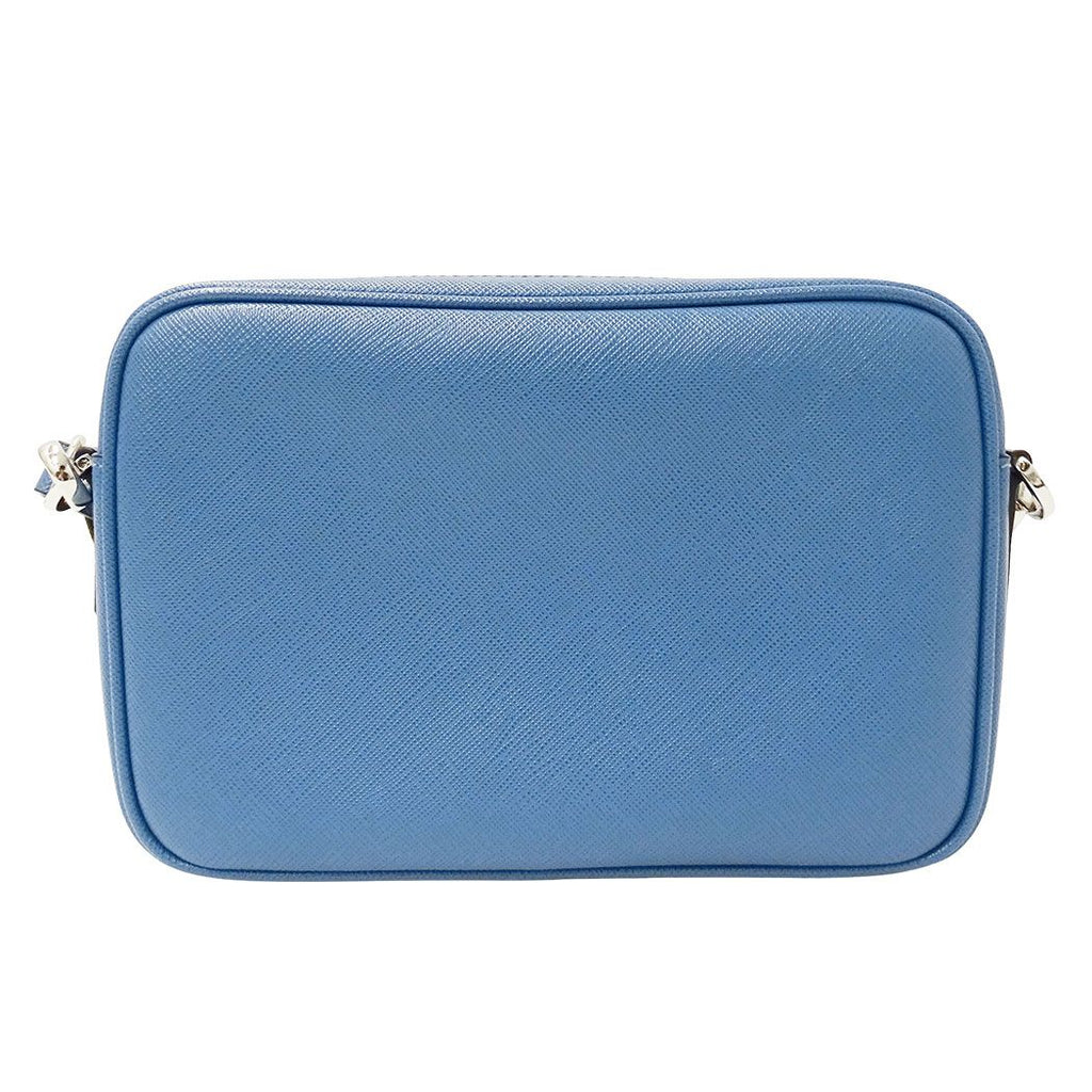 Prada Shoulder Bag Saffiano Light Blue