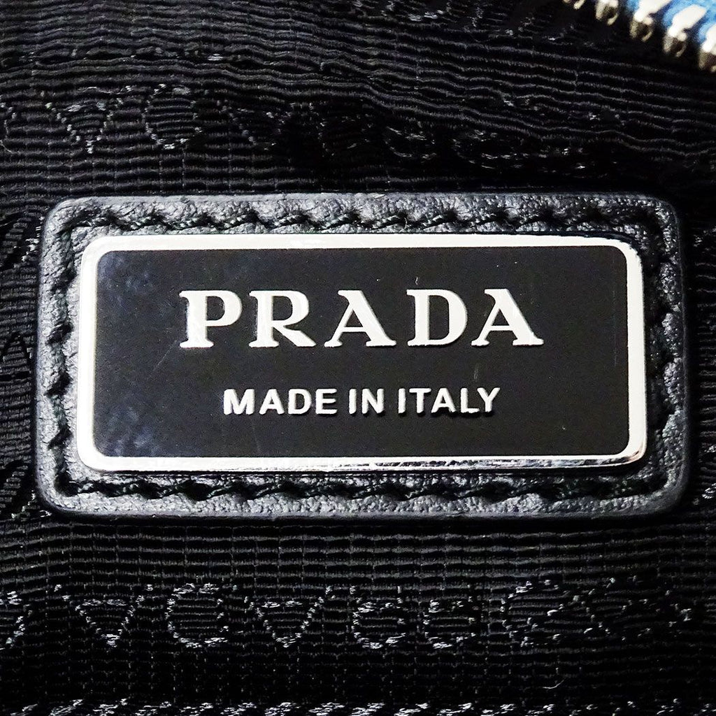Prada Shoulder Bag Saffiano Light Blue