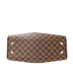 Louis Vuitton 2-Way Shoulder Bag Damier Canvas Trevi PM Brown Handle Adult