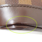 Louis Vuitton Bag Handbag Damier Canvas Alma Brown Handle Adult