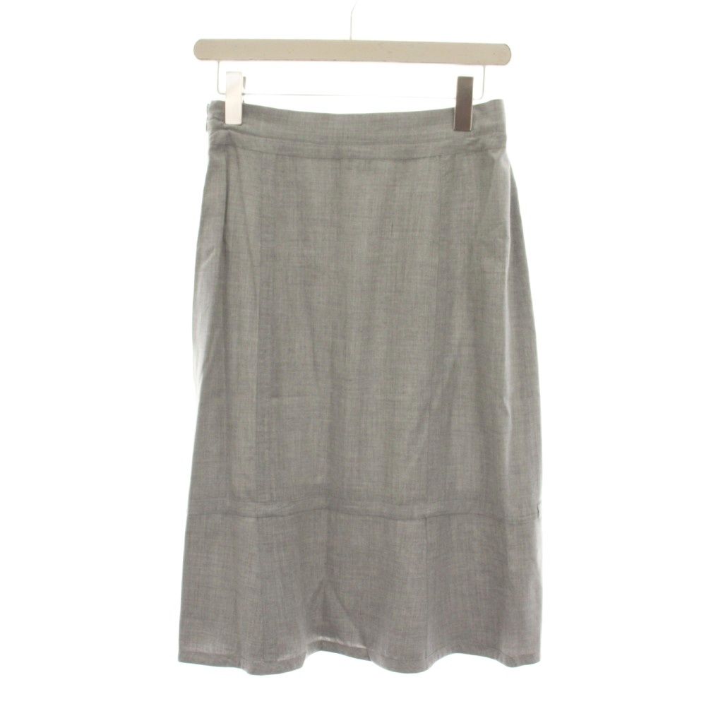 Chanel CC Logo Set Top and Bottom Shirt Blouse Short Sleeve Flare Skirt Knee — view 6