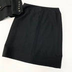Chanel Vintage Skirt Set Tailored Jacket Silk Set — view 4