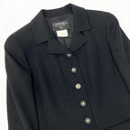 Chanel Vintage Skirt Set Tailored Jacket Silk Set — view 6