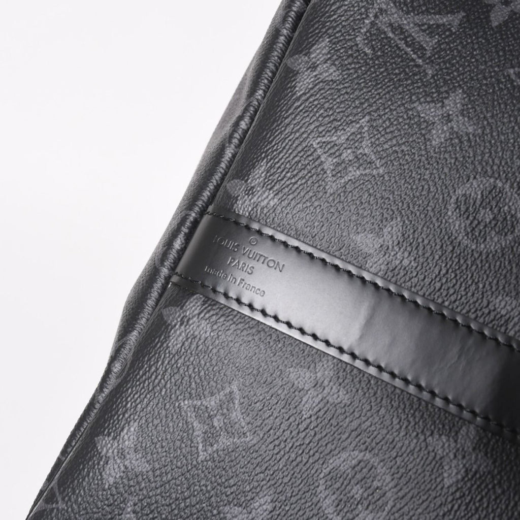 Louis Vuitton Boston Bag Keepall Bandouliere 55 Monogram Eclipse — view 7