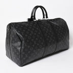 Louis Vuitton Boston Bag Keepall Bandouliere 55 Monogram Eclipse — view 3