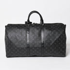 Louis Vuitton Boston Bag Keepall Bandouliere 55 Monogram Eclipse