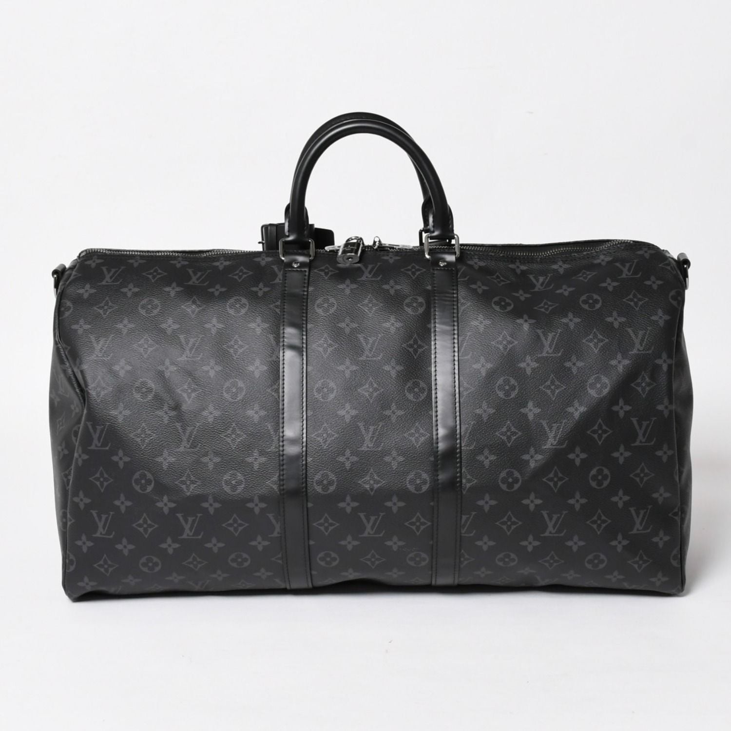 Louis Vuitton Boston Bag Keepall Bandouliere 55 Monogram Eclipse