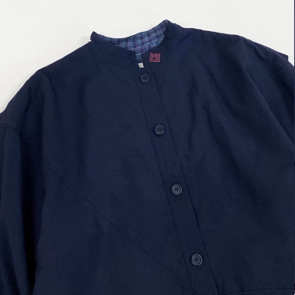 Dior Long Sleeve Shirt Top CD Logo Embroidery Wool — view 5