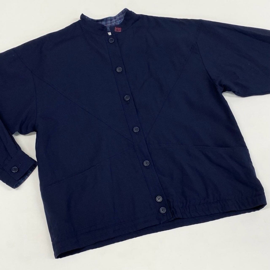 Dior Long Sleeve Shirt Top CD Logo Embroidery Wool — view 4