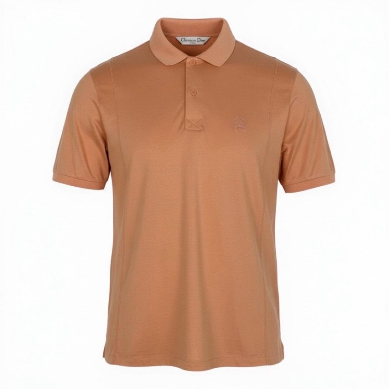 Dior Short Sleeve Polo Shirt Logo Embroidery Cotton