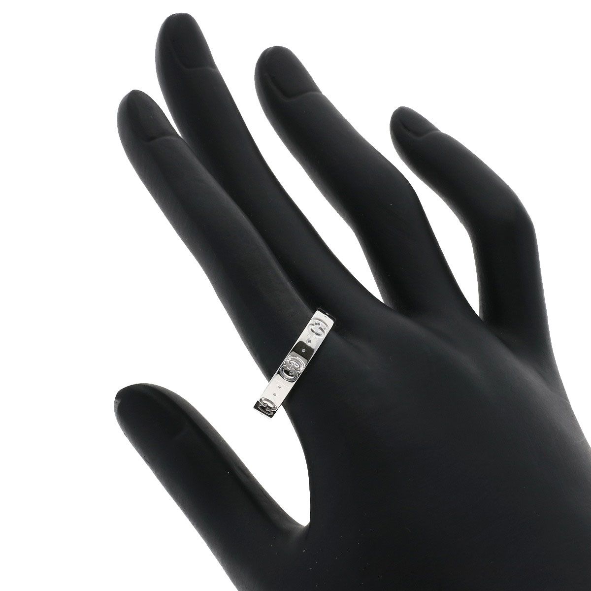 Gucci Icon Ring 18k White Gold