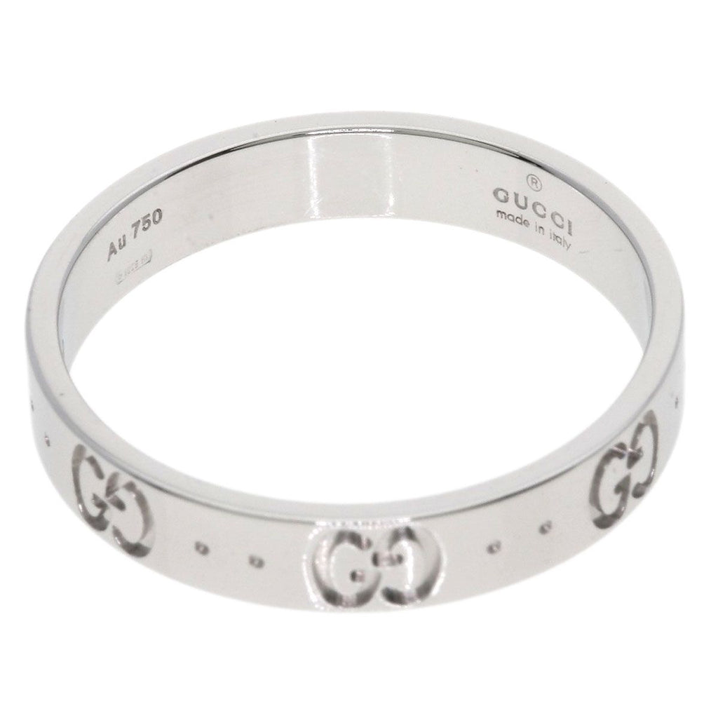 Gucci Icon Ring 18k White Gold