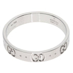 Gucci Icon Ring 18k White Gold