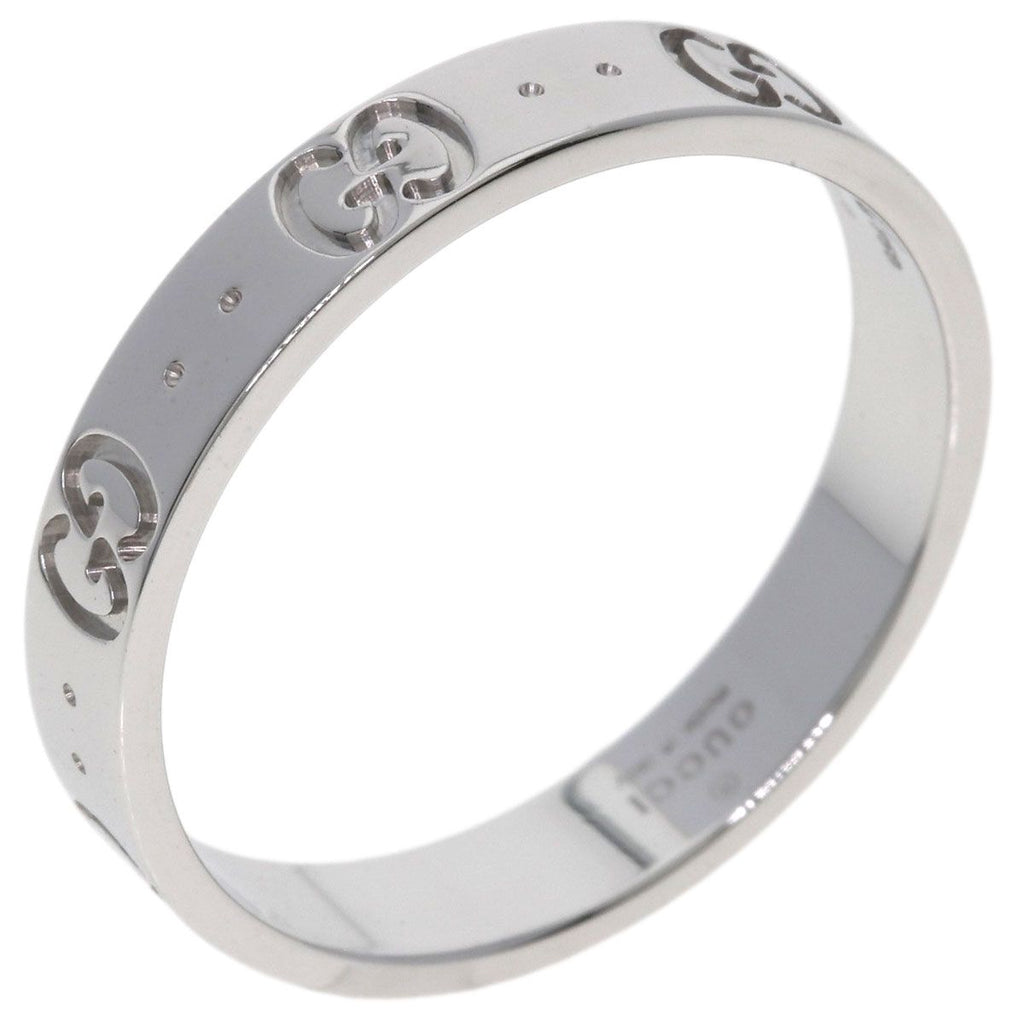 Gucci Icon Ring 18k White Gold