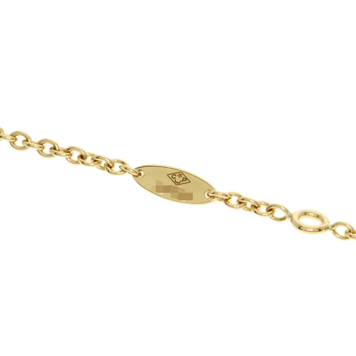 Dior Rose Des Vents Diamond Malachite Long Necklace 18k Yellow Gold
