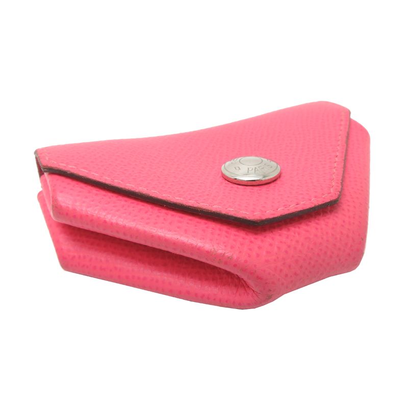 Hermes Coin Case Coin Purse Pink