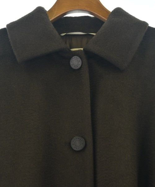 Hermes Soutien Collar Coat — view 4