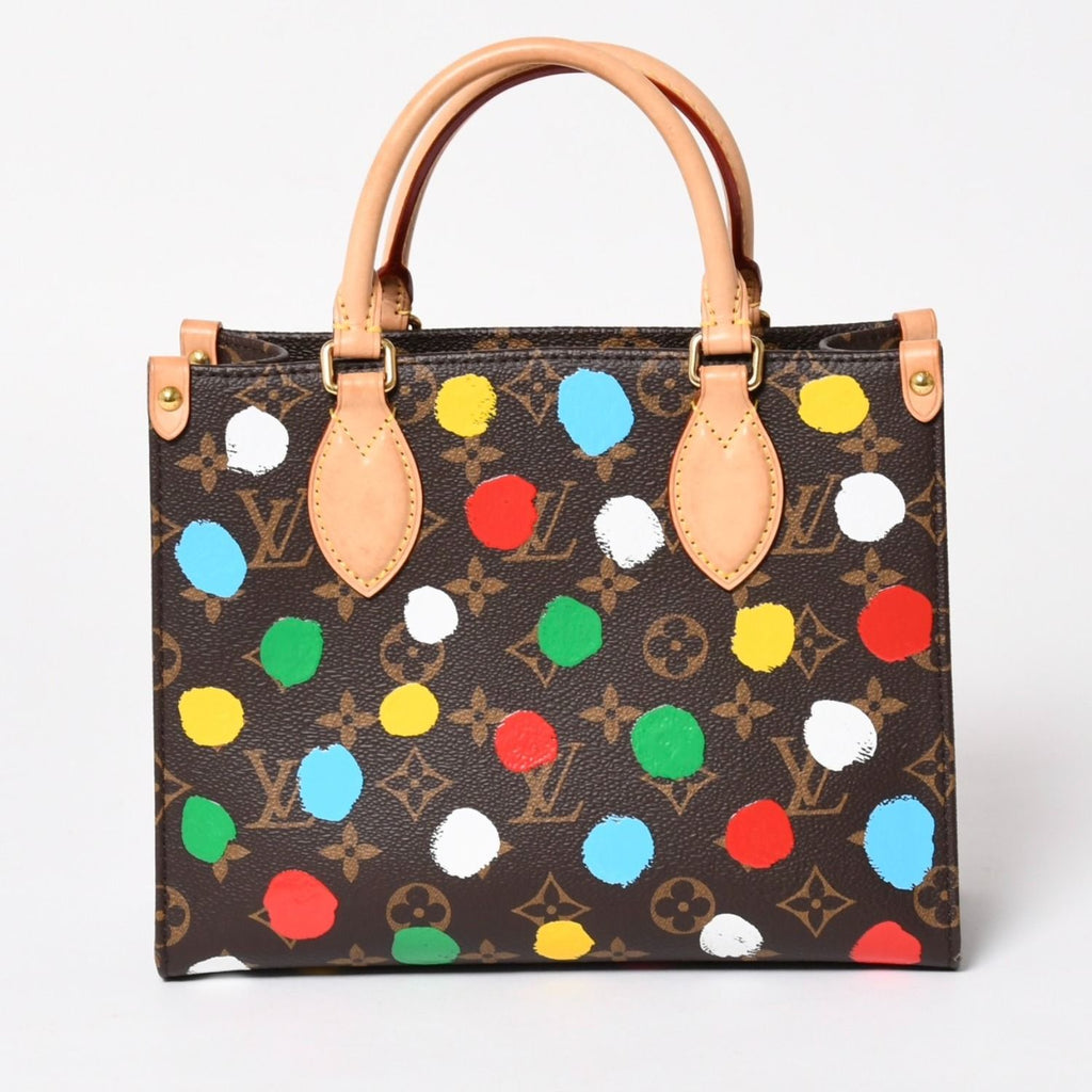Louis Vuitton 2-Way Shoulder Bag On The Go PM Yayoi Kusama Dot Paint — view 3
