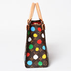 Louis Vuitton 2-Way Shoulder Bag On The Go PM Yayoi Kusama Dot Paint — view 5