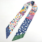 Hermes Twilly Creating Their Own Nest Chacun Fait Son Nid Silk Multicolor