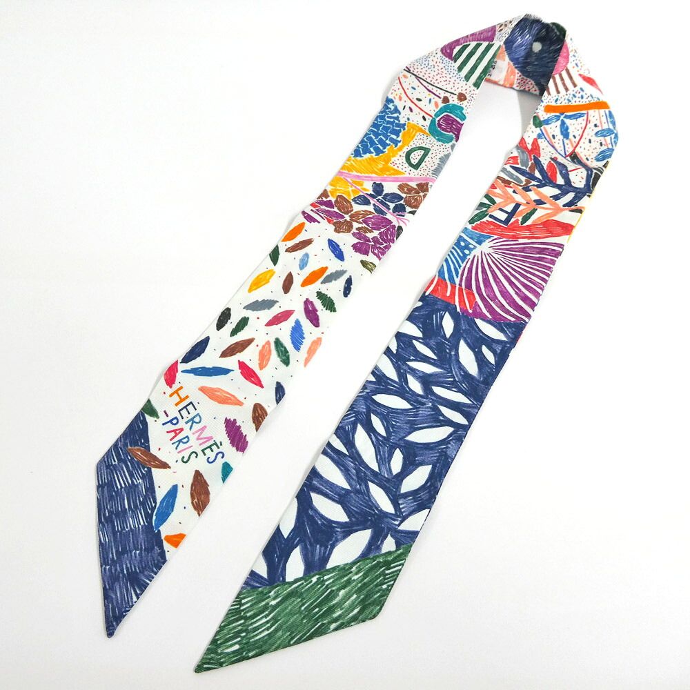 Hermes Twilly Creating Their Own Nest Chacun Fait Son Nid Silk Multicolor