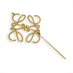 Loewe Anagram Logo Brooch