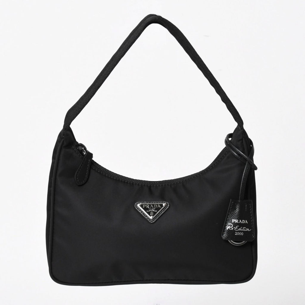 Prada Hobo Nylon Black
