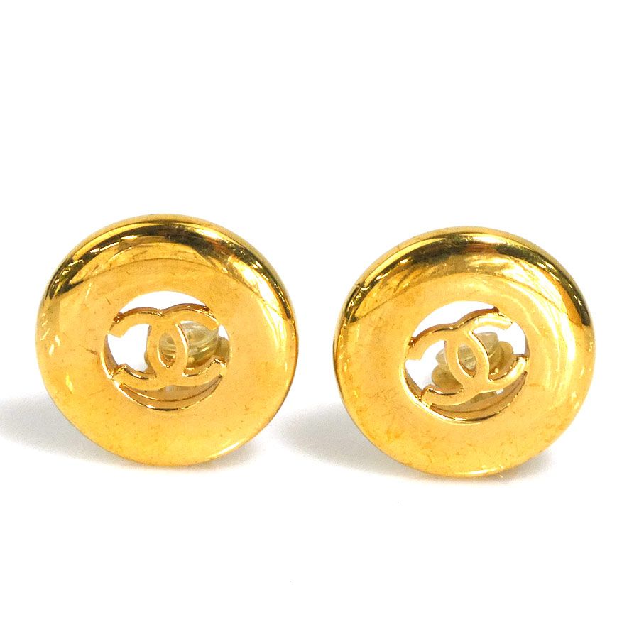 Chanel Earrings Gold