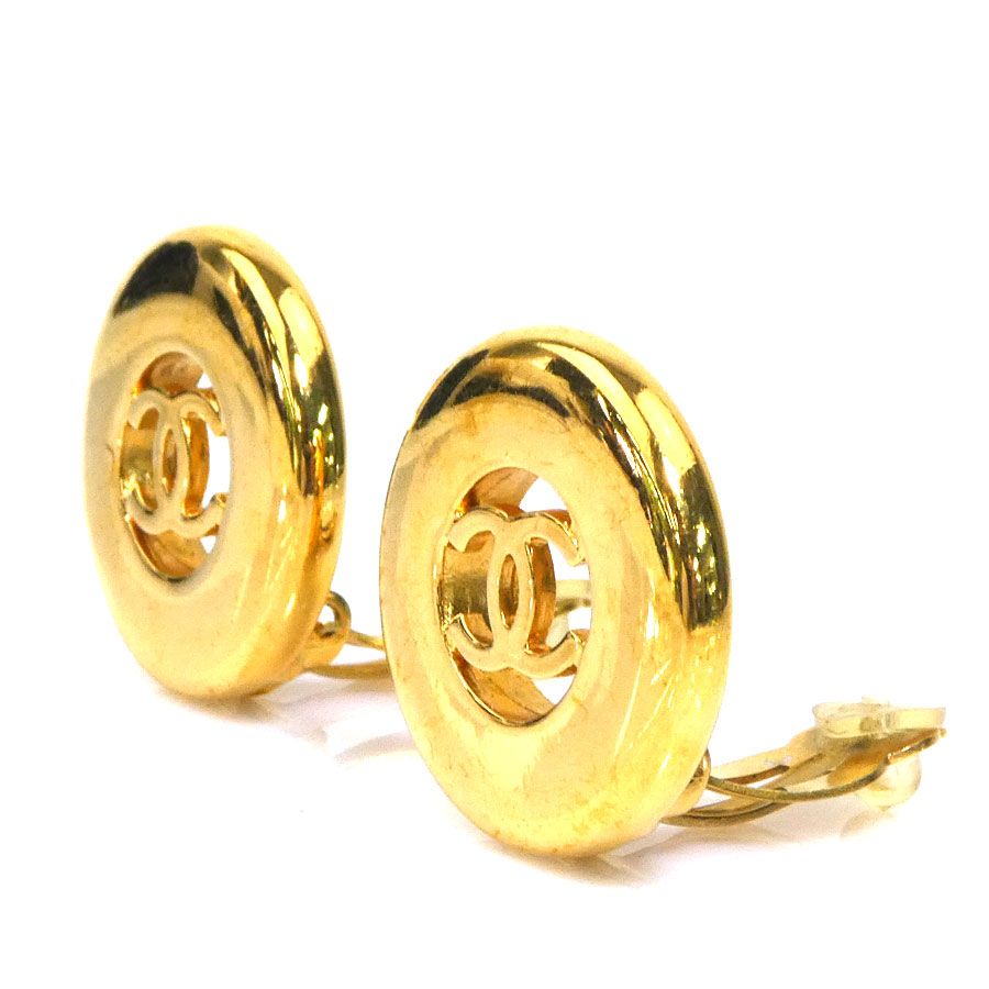Chanel Earrings Gold