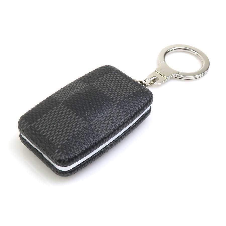 Louis Vuitton Key Ring Damier Graphite Astro Pill