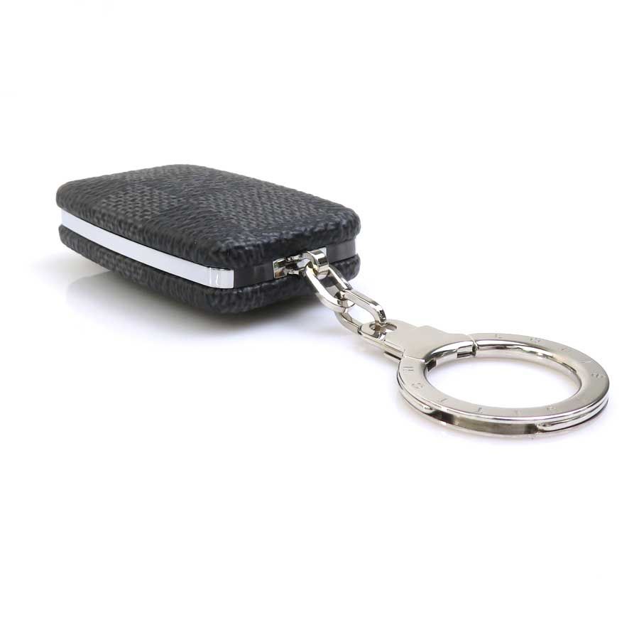 Louis Vuitton Key Ring Damier Graphite Astro Pill