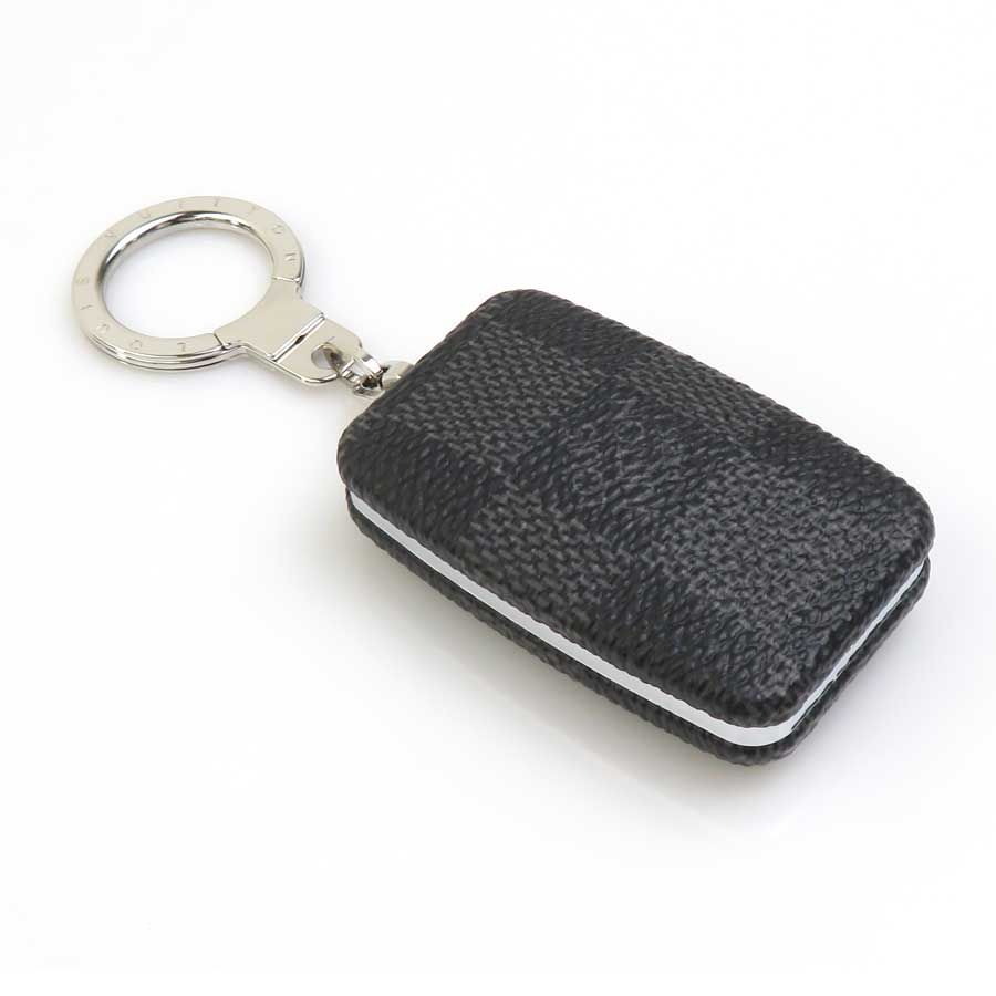Louis Vuitton Key Ring Damier Graphite Astro Pill