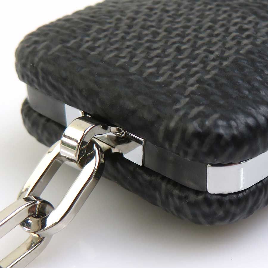 Louis Vuitton Key Ring Damier Graphite Astro Pill