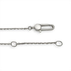 Gucci Motif Necklace Silver