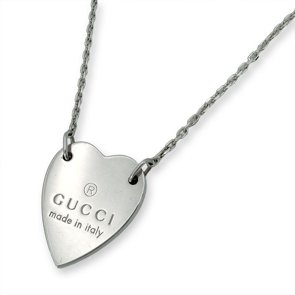 Gucci Motif Necklace Silver