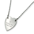 Gucci Motif Necklace Silver