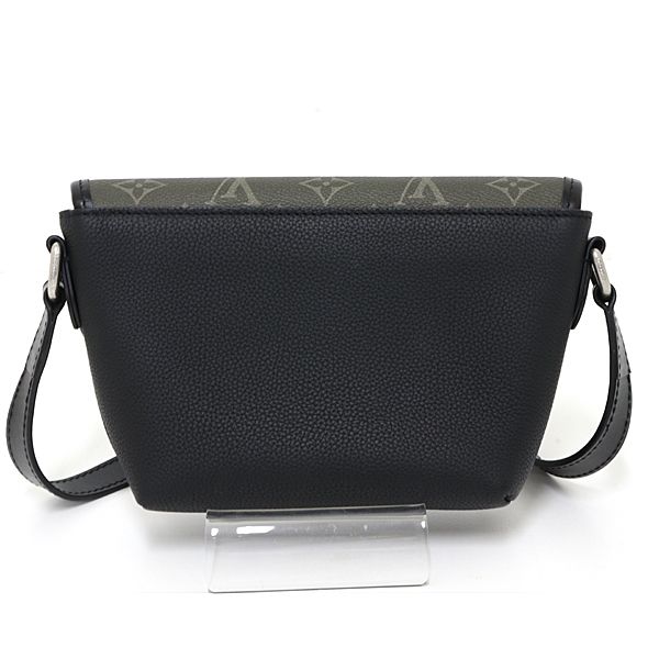 Louis Vuitton Pulse Wearable Wallet Shoulder Bag Khaki Black