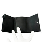 Louis Vuitton Monogram Shadow Victor Wallet Trifold Compact Noir Black