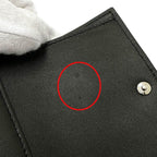 Louis Vuitton Monogram Shadow Victor Wallet Trifold Compact Noir Black