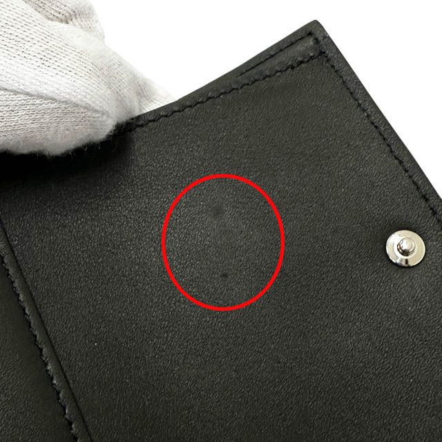 Louis Vuitton Monogram Shadow Victor Wallet Trifold Compact Noir Black