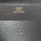 Hermes Card Case Card Holders Black