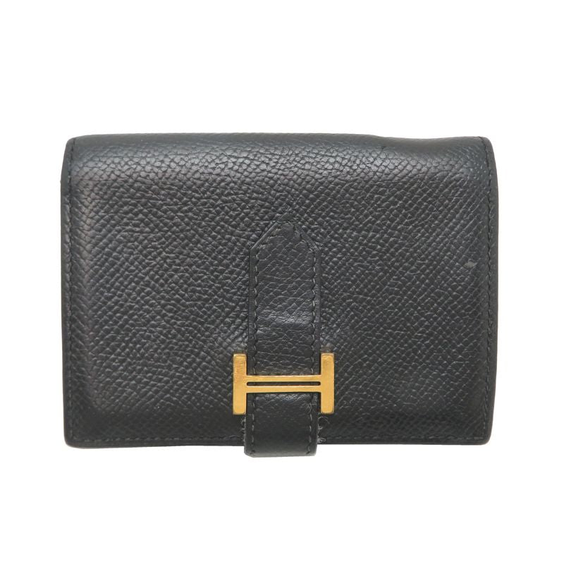Hermes Card Case Card Holders Black